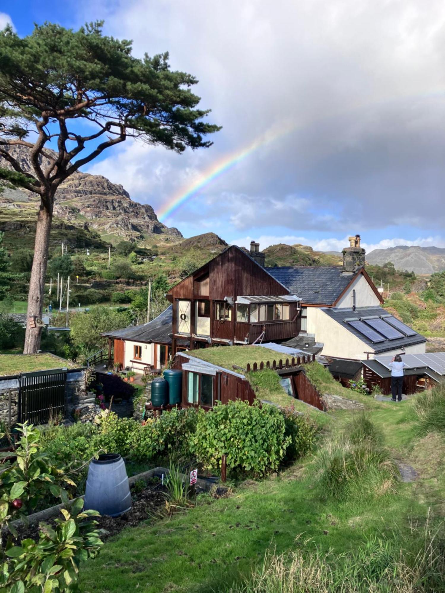 Bryn Elltyd Eco House Guest House Blaenau Ffestiniog Exterior foto